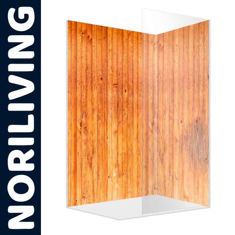 Holzoptik-Raumteiler von Noriliving, modernes Design