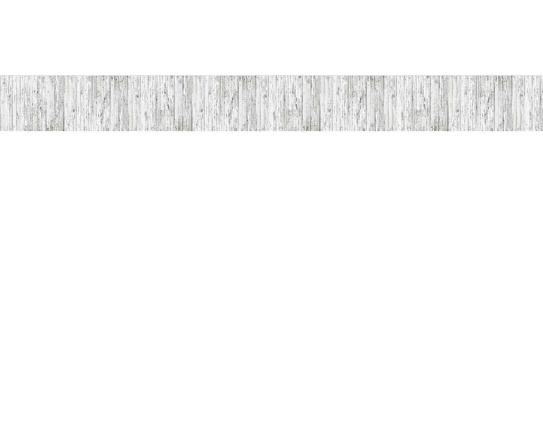 Dekorative selbstklebende Tapetenbordüre mit weiß-grauer Holzoptik für modernes Wohndesign