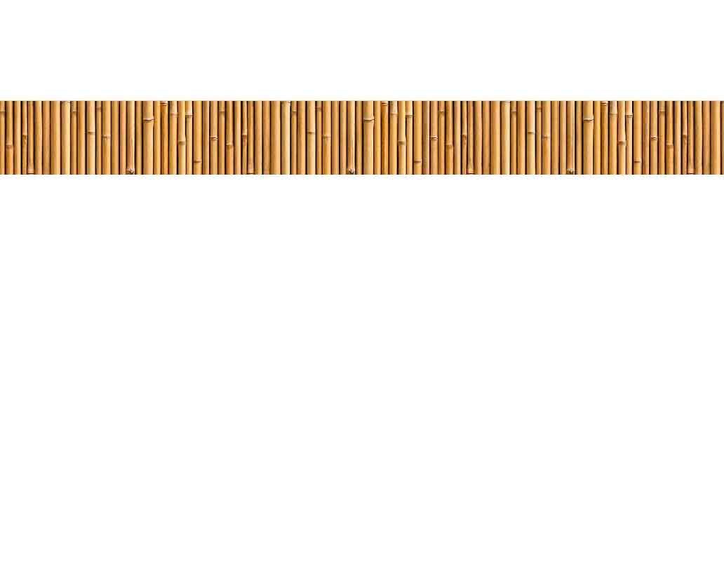 Bambusrollo mit natürlichem Design für Fensterdekoration