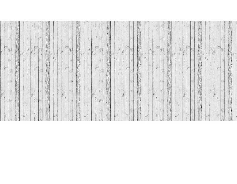 Weiße Holzwand mit vertikaler Ausrichtung der Paneele für rustikales Design