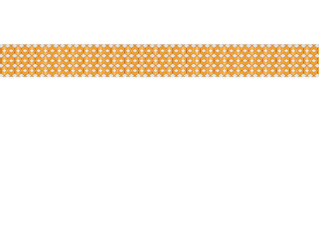 Ein orangefarbenes Band mit einem dekorativen Muster aus weißen Rauten, ideal für kreative Bastelprojekte und Geschenkverpackungen.