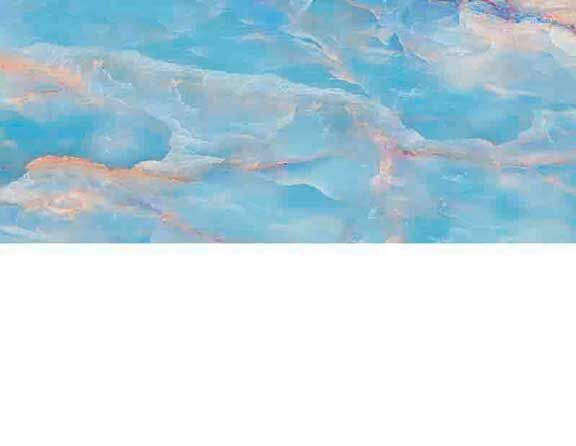 Beispiel eines blauen und rosafarbenen Marmor-Designs mit wellenartigen Strukturen