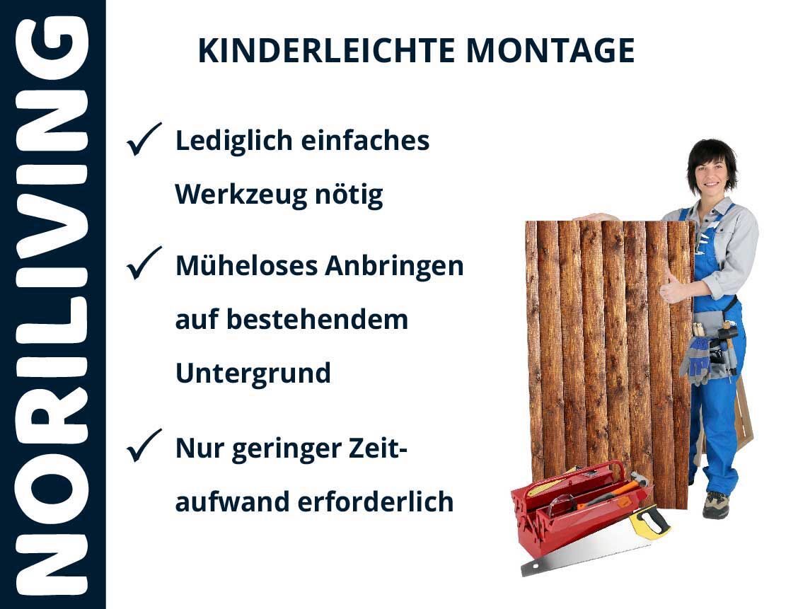 Noriliving Montageanleitung mit einfacher Werkzeugnutzung