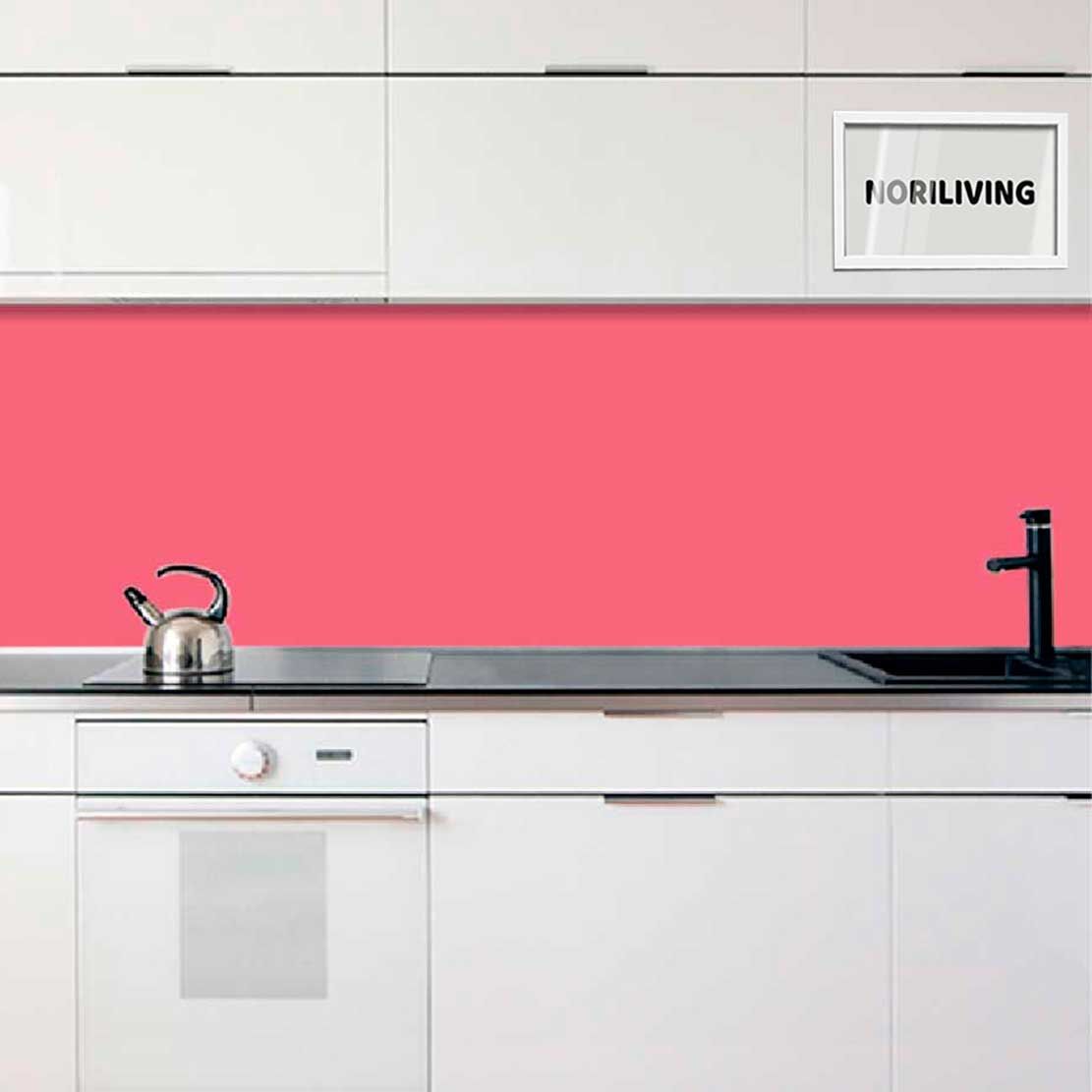 Fliesenspiegel Alu 1-4 teilig Unifarbe Rosa 2364