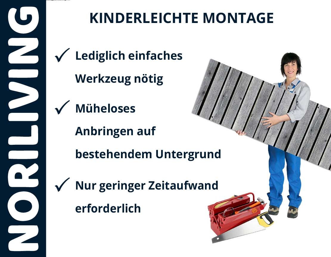 Aufzählung der Vorteile einer Küchenrückwand aus Aluverbund