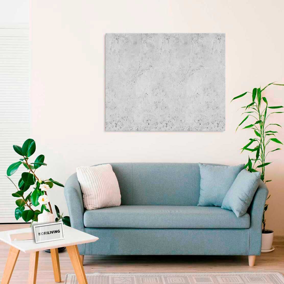Wandbild über dem Sofa mit Motiv Marmor - Stein beige 899 schwarz-weiß