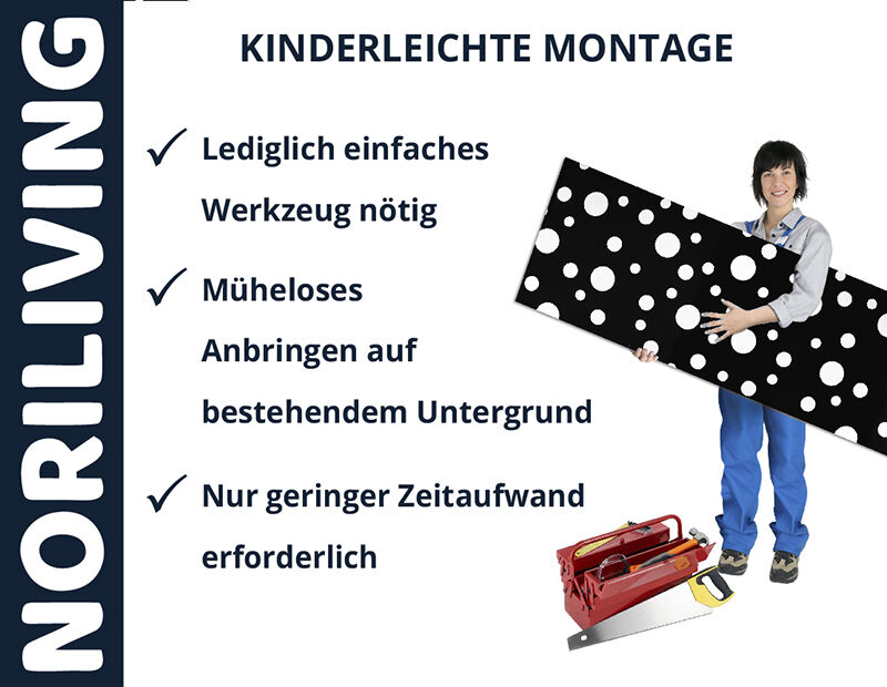 Aufzählung der Vorteile einer Küchenrückwand aus Aluverbund