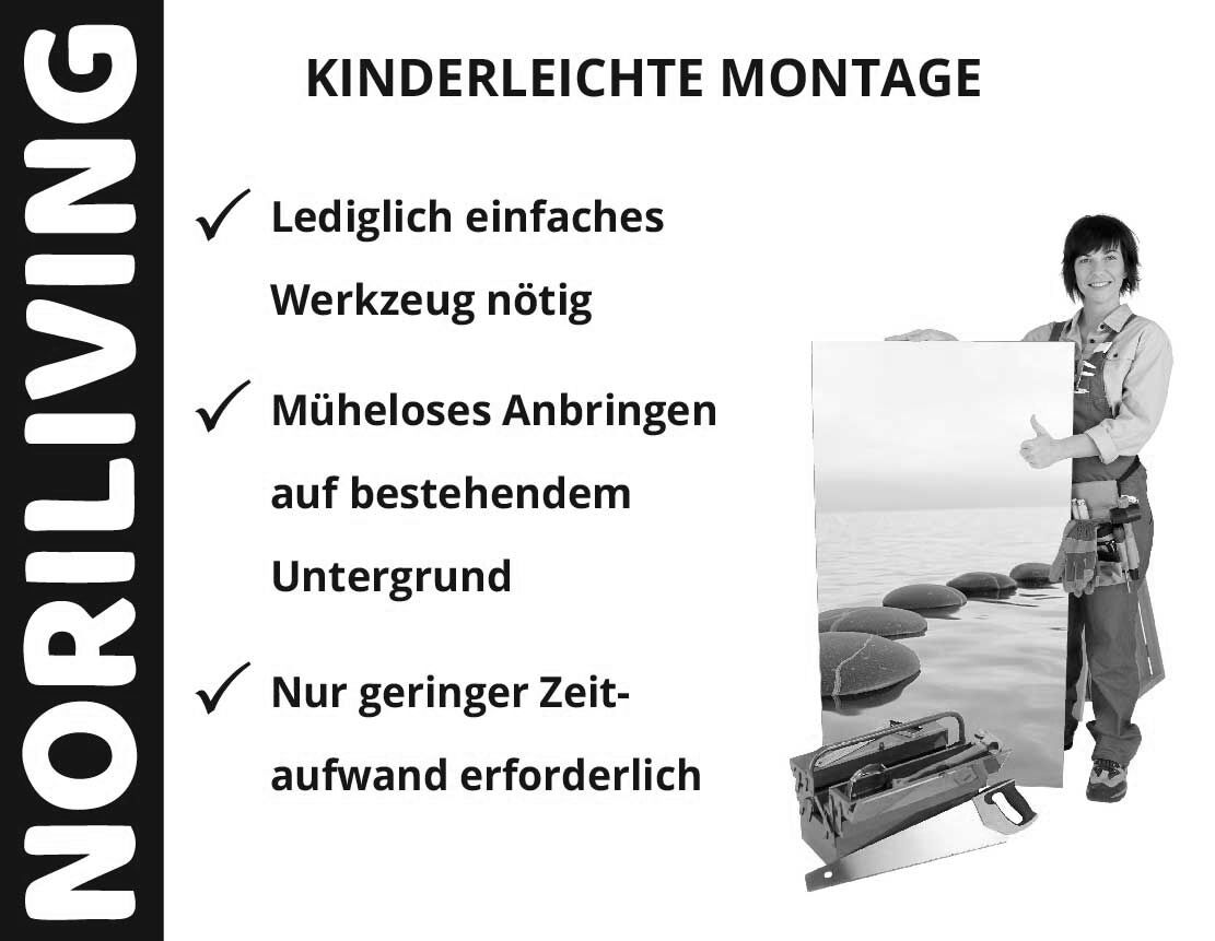 Montage leicht gemacht mit NORILIVING: Einfache Installation ohne großen Aufwand