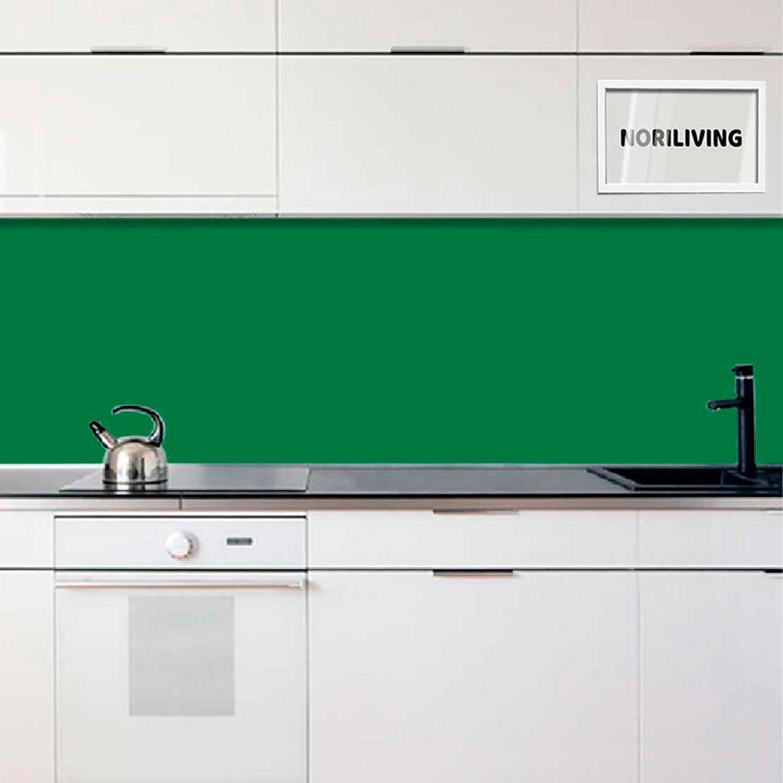 Fliesenspiegel Alu 1-4 teilig Unifarbe Grün 2341