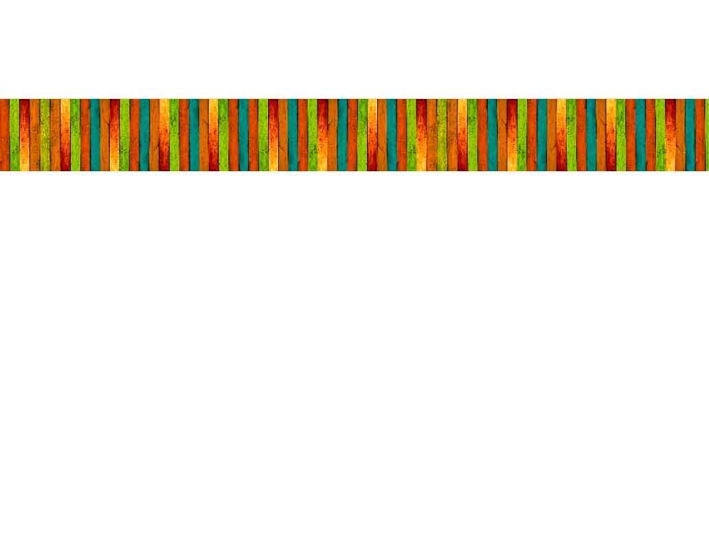 Ein horizontaler Streifen aus bunten, vertikalen Linien in Rot, Orange, Gelb, Grün und Blau auf weißem Hintergrund.