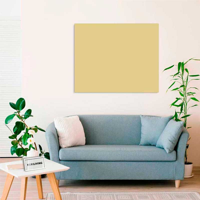 Wandbild Alu Unifarbe Beige 2355