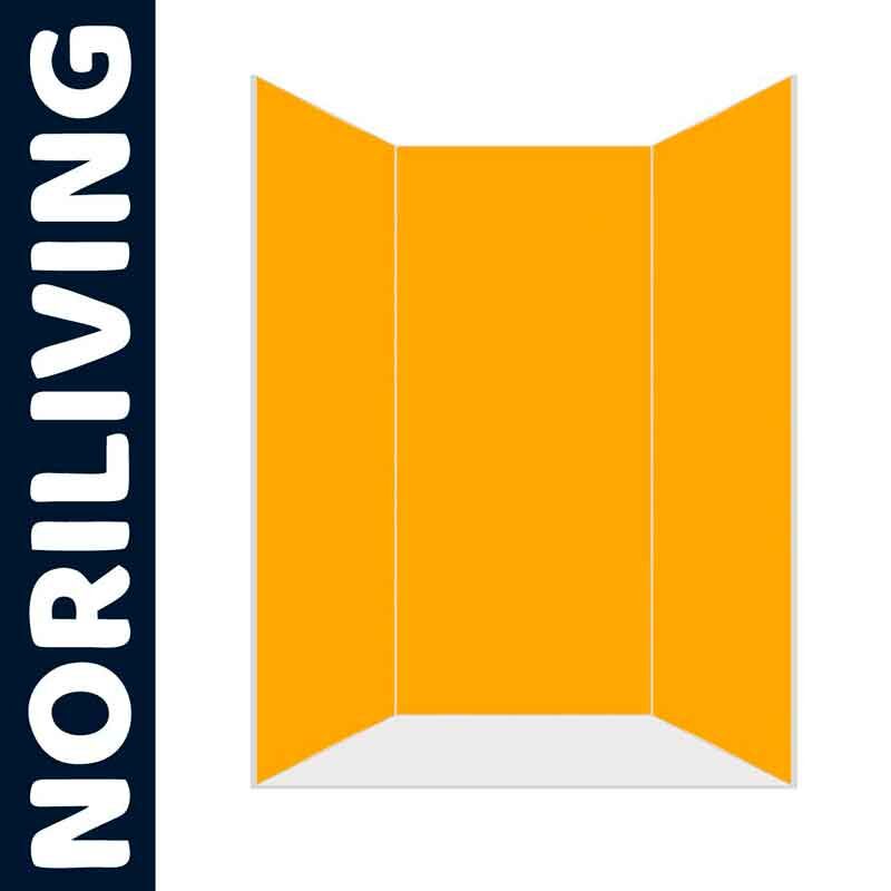 Sichtschutz Paravent in Orange von Noriliving