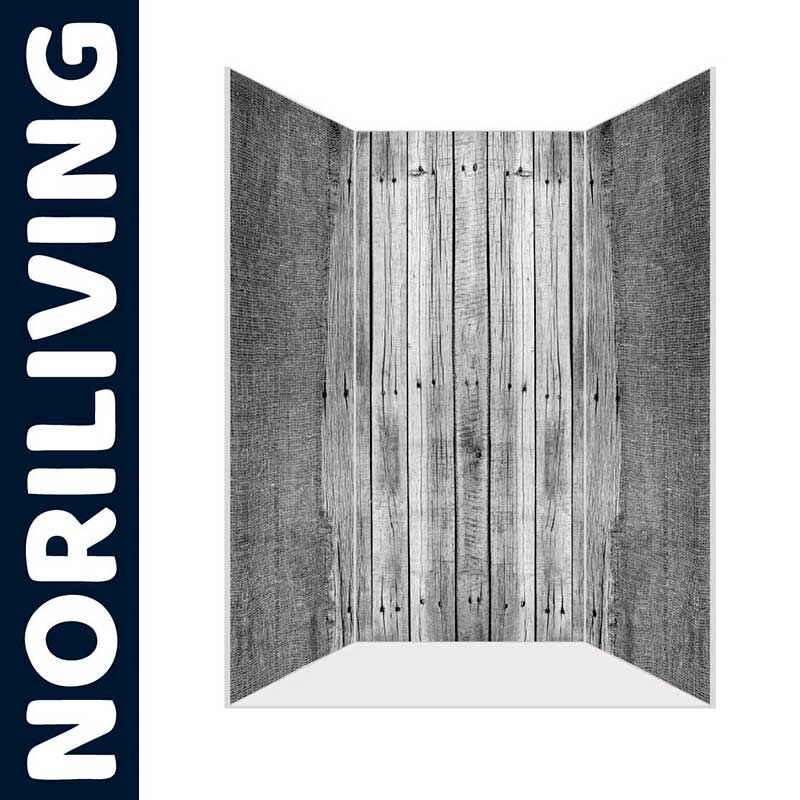 Dekoratives Wandpaneel in Holzoptik von NORILIVING für Innenwände