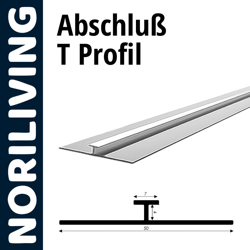 Abschluss T Profil