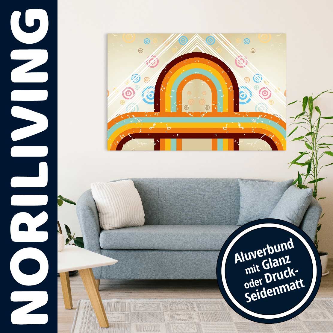 wandbild muster