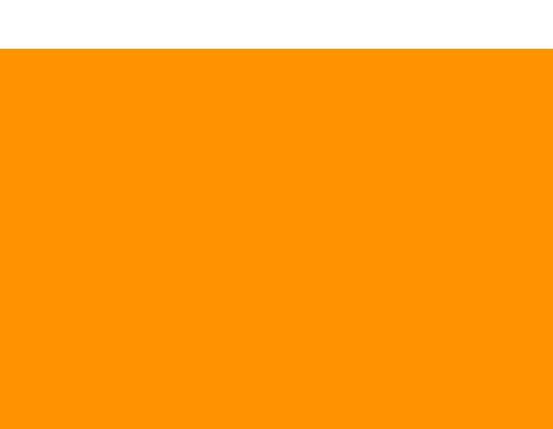 Ein einfarbiger Hintergrund in kräftigem Orange