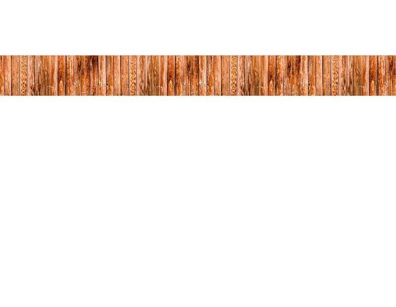 Brauner Holzzaun mit vertikalen Holzlatten als dekoratives Element